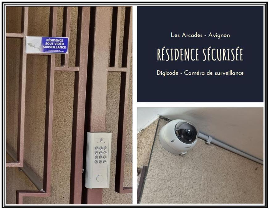 Les Arcades - Wifi - Intra Muros Of Avignon - Balcony - 45M2 מראה חיצוני תמונה